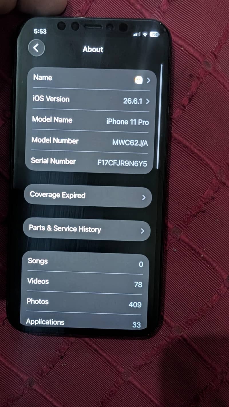 Apple iPhone 11 Pro 8