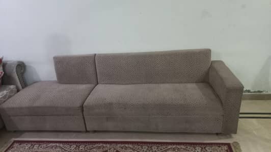 5 seater sofa with table for sale