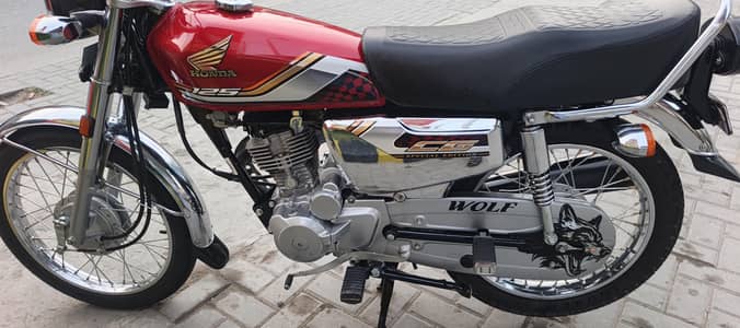 honda 125 self start