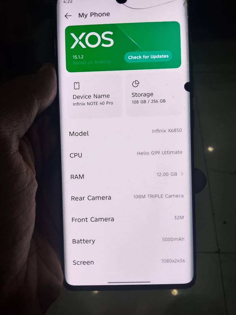 Infinix Note 40 Pro 4