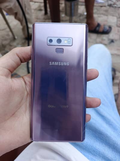 Samsung Mobile Note 9 6gb 128gb gb exchange possible