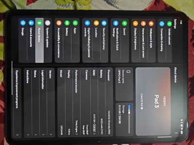 Oppo Pad 3 in good condition 8/256