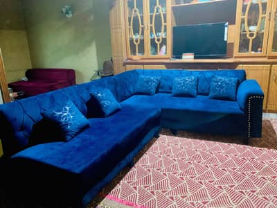 L shaped sofa