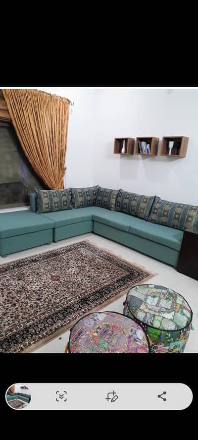 L shaped sofa for sale in good condition