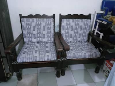 Wooden Sofa Set for Sale