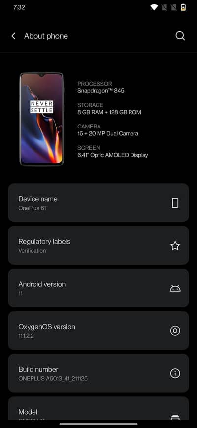 One Plus 6T