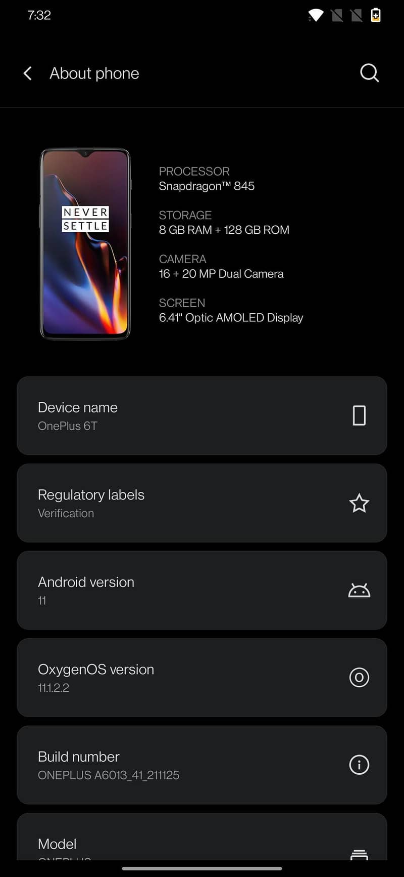 One Plus 6T 0