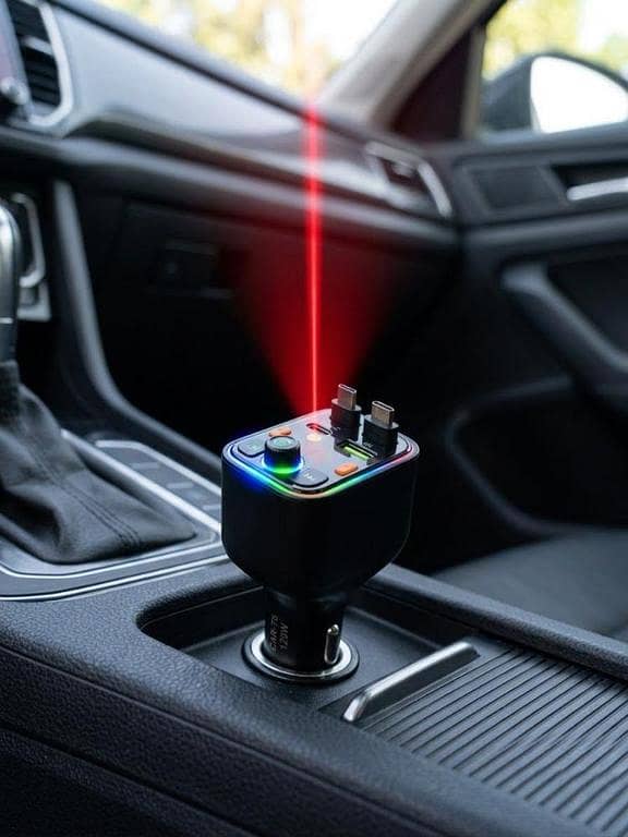 CAR-T6 120W Super Fast 5 in 1 Charger