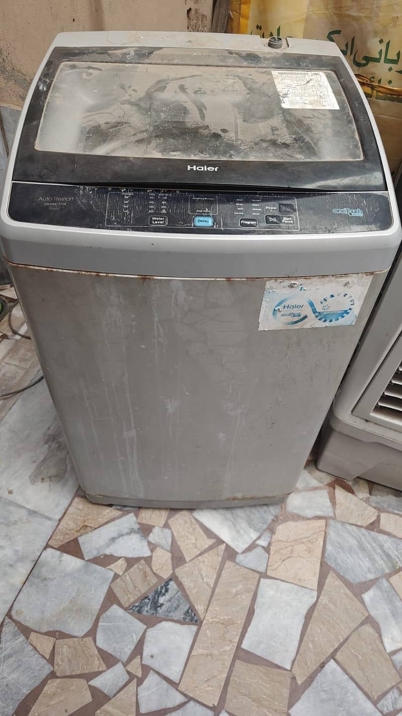 Haier automatic washing machine 0