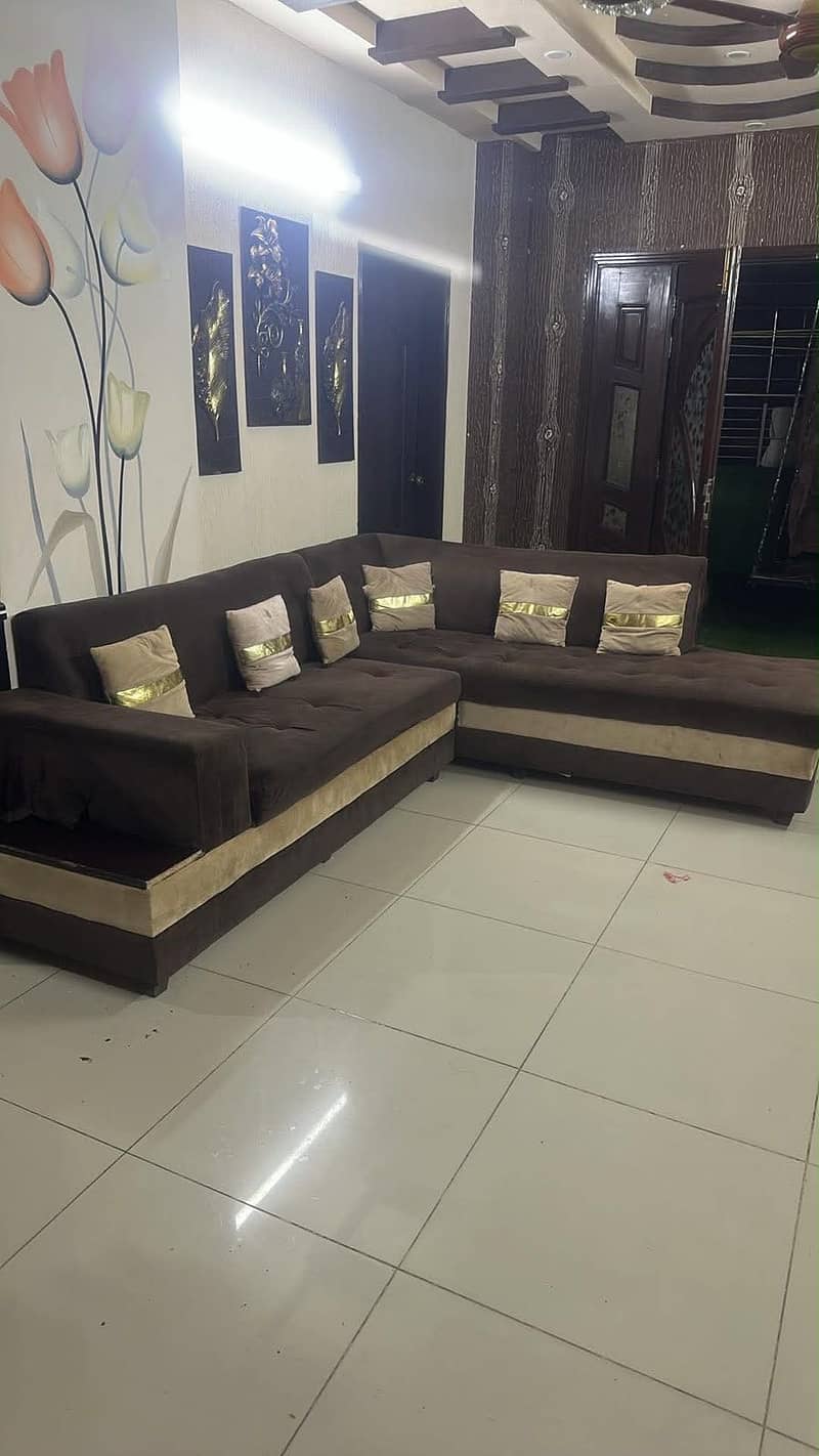 L shape sofa 2