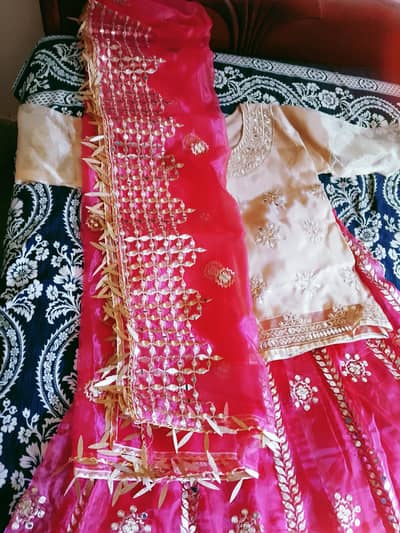 beautiful mehndi lahnga . brand new