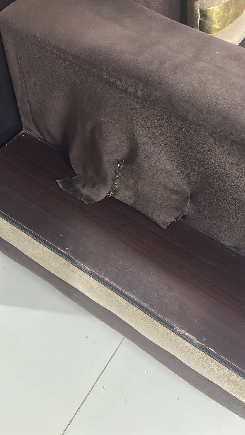 L shape sofa set 0