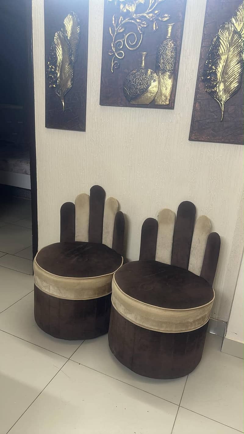L shape sofa set 2