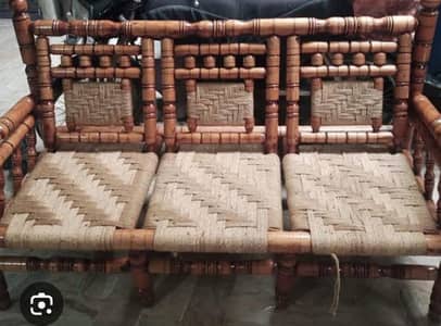 Sofa Set 5 Seater Sindhi Style