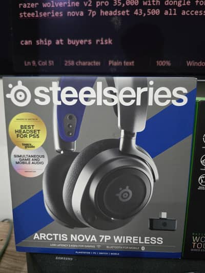 steelseries arctis nova 7P gen2