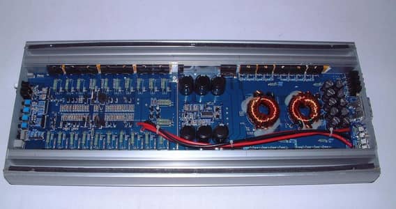 Lanzar American Amplifier 2 channel optidrive