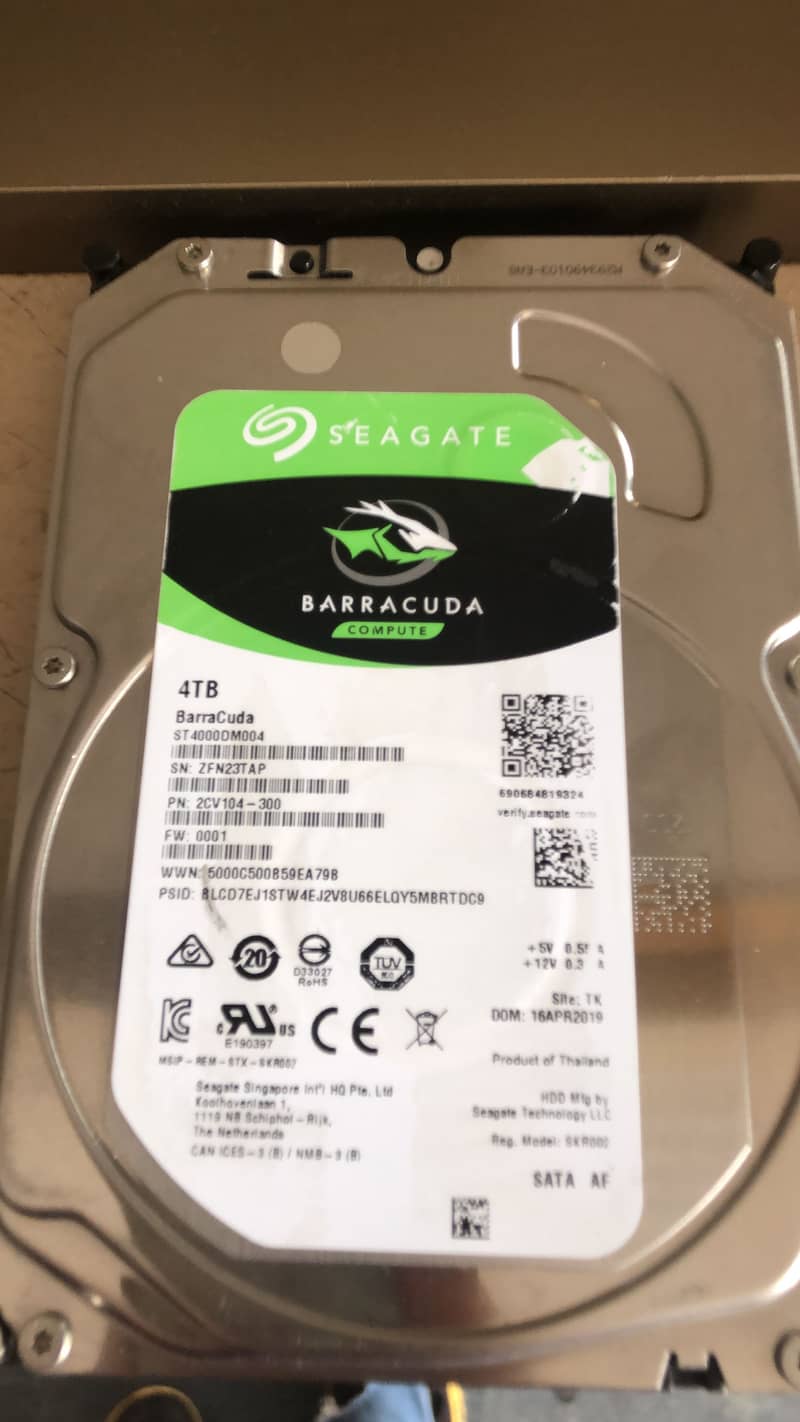 Seagate harddrive 0