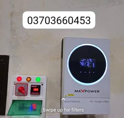 Inverter Hybrid max power 6kw pv-7000 pro for sale