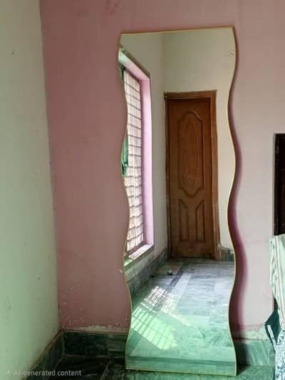 Unique Wave Design Mirror for Sale
