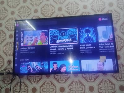 Haier LCD with android Box for Sale location samanabad Maqsodabad 42 i
