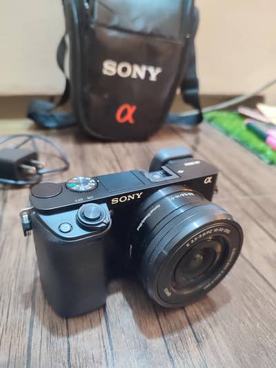 Sony A6000 with 16-50mm lens