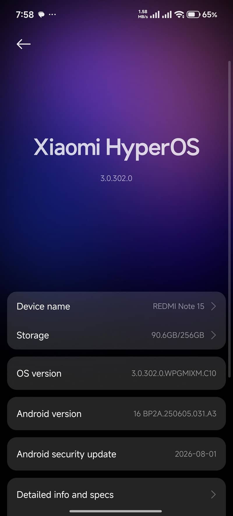 Xiaomi Redmi Note 15 5
