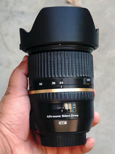 Tamron 24-70 f2.8 VC for canon -2 Camera Sony Alpha A3500 & Nikon D70