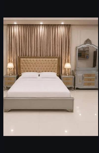 wooden bed set/ luxury bed /complete bed set