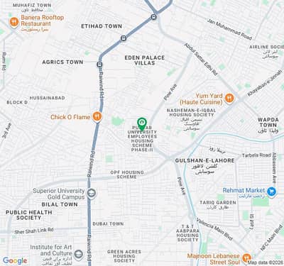 5 Marla Ground Floor Portion for Rent Punjab University Housing Society Phase 2, Lahore