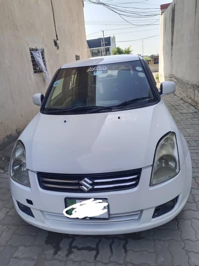Suzuki Swift White 2012 automatic transmission