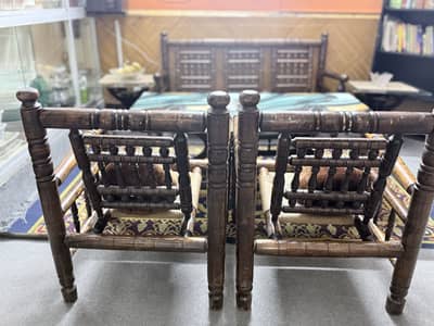 Unqie Wood Sofa for sale