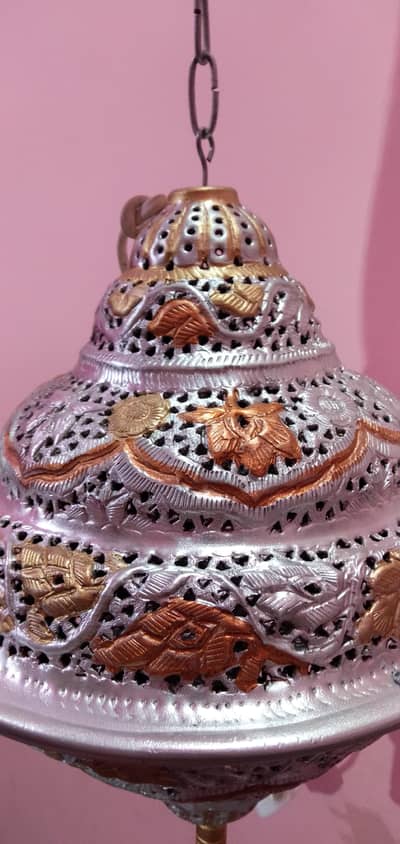 Handcrafted hanging lighting lamp
