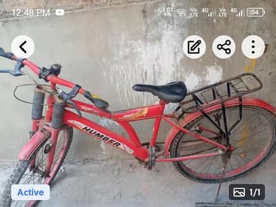 one year used cycle
