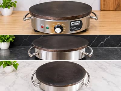 16" Electric Hot Plate and Crepe Machine