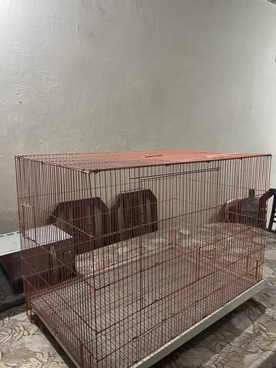 birds cage for sale large size good condition 