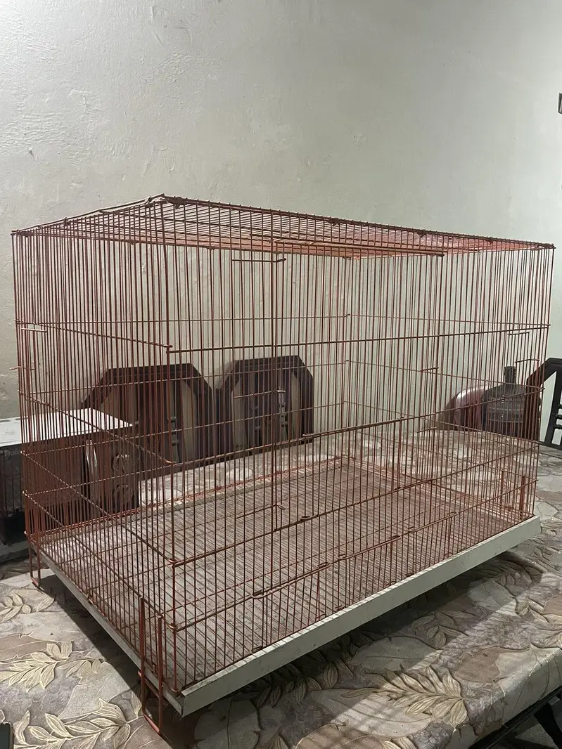 birds cage for sale large size good condition  — photo 2