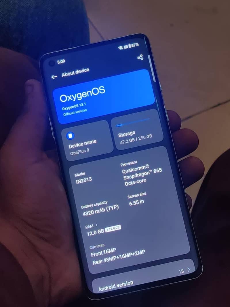 One Plus 8 5