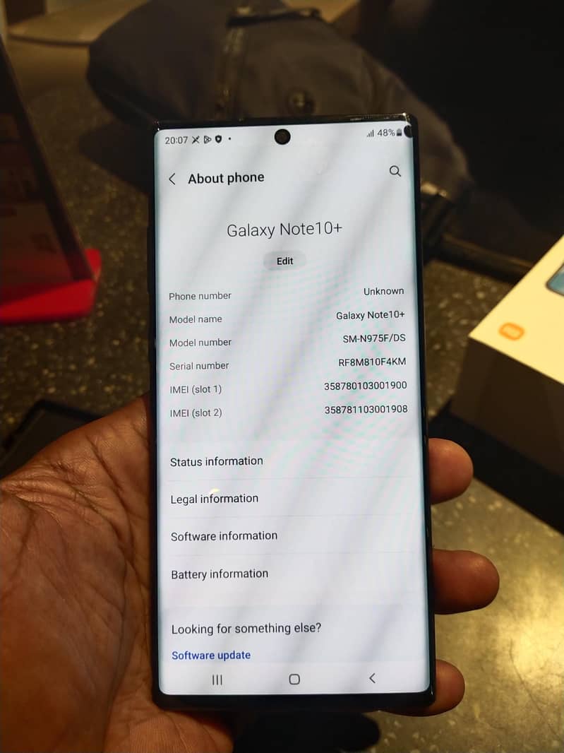Samsung Mobile Note 10 Plus 1