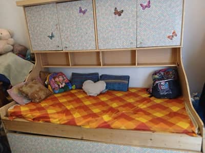 Bed with Mattress