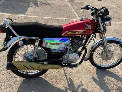 Honda CG 125 self start 2022 model for sale
