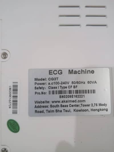 Fresh Condition ECG Machine for Sale – Like New
