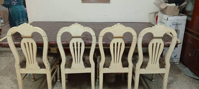 Dinning table with 4 chairs