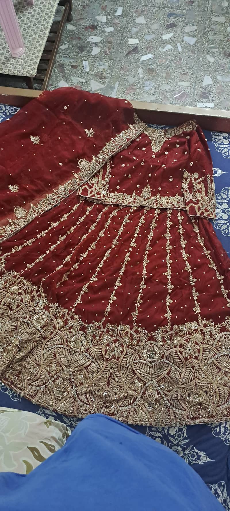 One time Used Handwork Lehnga zero damage 1