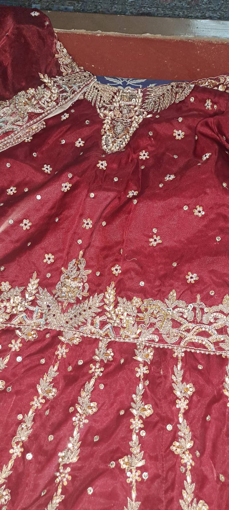 One time Used Handwork Lehnga zero damage 4