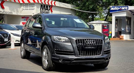 Audi Q7 2014 the only 7 seater german SUV