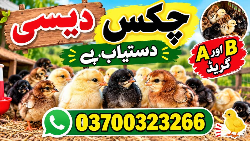 دیسی چکس دستیاب ہیں — A اور B گریڈ 0
