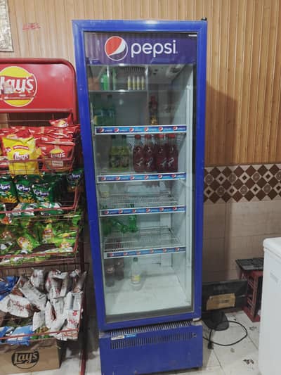 Pepsi Glass Door Fridge Urgent For Sale