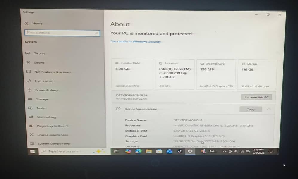 HP PC 1