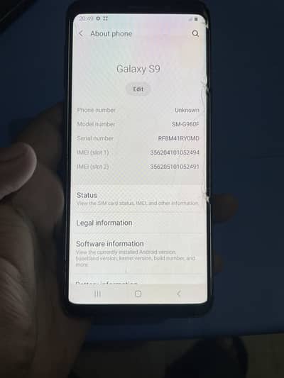 Samsung Mobile S9