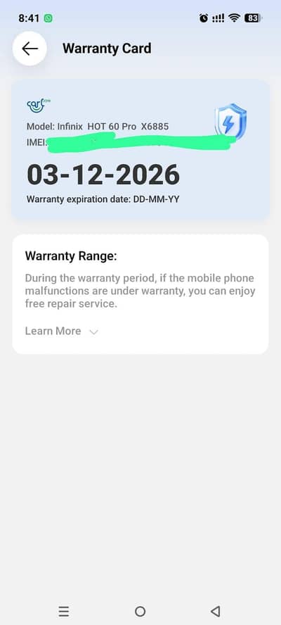 Infinix Hot 60 Pro